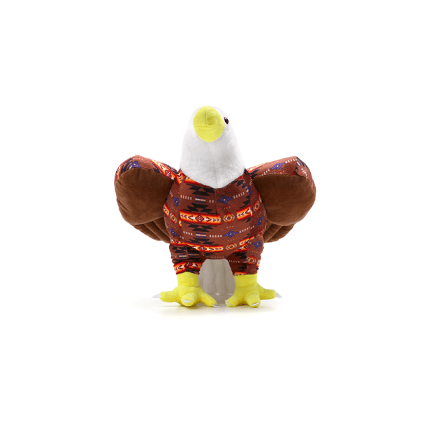 Eagle  Printed Plush Toy 15" (3551-Eagle) - Image 4