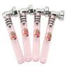 3.66″ Lady Hornet Matel and Glass Pipe - Pink (YD127-FEN-LH) - Image 2