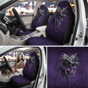 Front Car Seat Cover - Dragon Beauty (0715-7112)