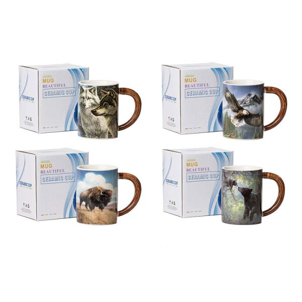 Wildlife Scenic Ceramic Coffee Mug -15 OZ (1354)