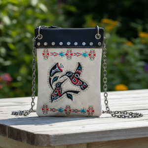 Ladies Designer Hummingbird Cross Body Bag- Baige (2030W216 BG)