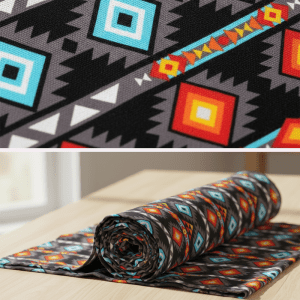 Thunder Spirit  Design  - 100 % Cotton Fabric Bolt - Design (2904 Black)