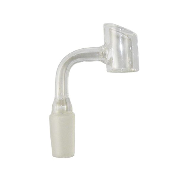 AKDS098-Clear Male Banger Frosted - 10mm (AKDS098)
