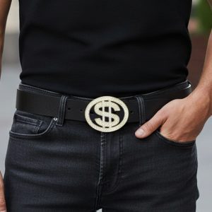 Medium -  $$ Sign - Belt Buckles