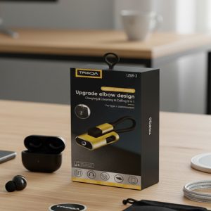 Treqa Elbow USB Type C - 3-in-1 Individual (AK8560)