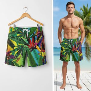Digital Printed Men's Short - (M028)