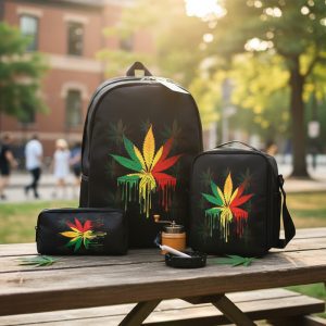 Mr Johnny Green 3Pcs School Bag Set - (M047)