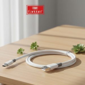Type C USB Cable 2 Meter Pack - White (EC-159C)