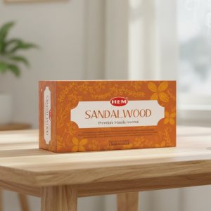 HEM Fragrances - Sandalwood Premium Masala Incense, 15g (05.211)