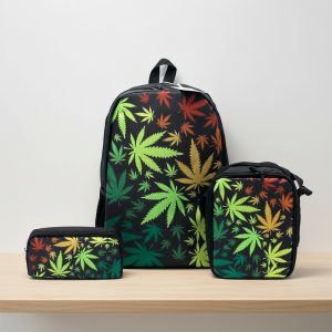 Mr Johnny Green 3Pcs School Bag Set - (M042)