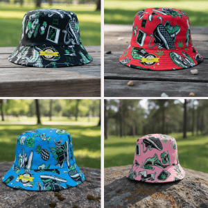 Skate Weed Life Design Bucket Hats - (BH-0002)
