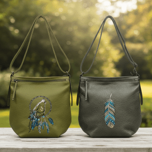 Vegan Leather - Native Design Hobo Bag (CD7938)