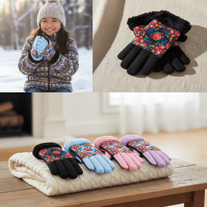 Kokum Floral Gloves - Assorted (Floral 1021)