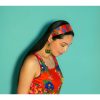 Floral Design Hand Made Earrings - (Floral 1013) - Image 3