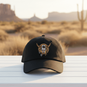 Native Wolf Net Hat - Black (Hat-09)