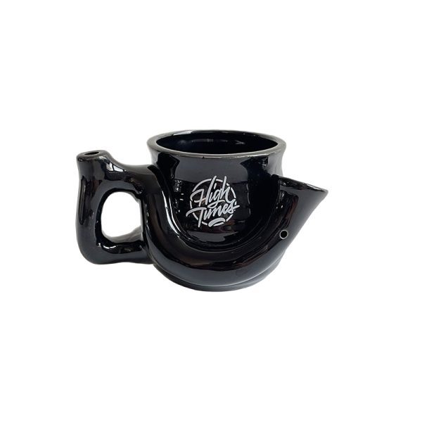 Ceramic Pipe Mug - Black (JHTCXYB014)