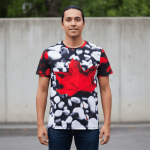 Canada Flag Rocks Graphic Tees (PAT20169-24)