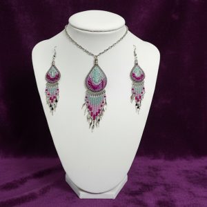 Small Tear Thread Bead Necklace Set (SMALL THREAD SET)