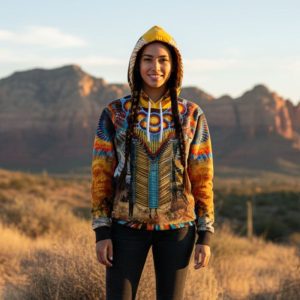 Hoodie(Sherpa lined) Stampede (1297 Stampede)