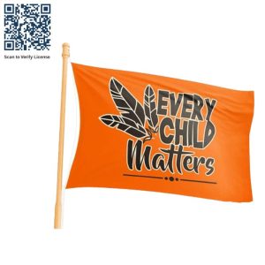 Every Child Matters Flag - Orange (ECM006)