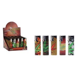 Slant Torch Deluxe Refillable Lighter -HEMP SERIES