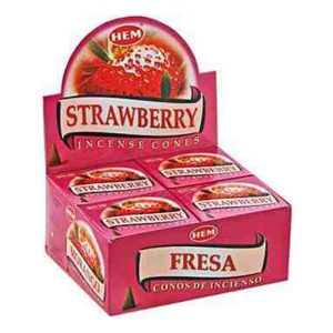 HEM Fragrances - Strawberry Incense Cones (05.325)
