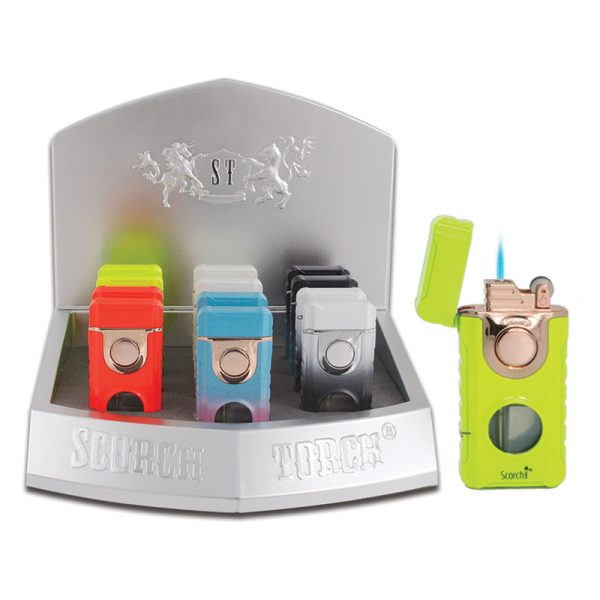Dual Function Scorch Torch & Reg. Flame Lighter  - Assorted (61709-1)