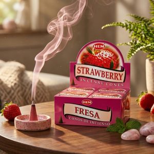 HEM Fragrances - Strawberry Incense Cones (05.325)