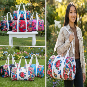 Floral Duffle Bag - Assorted (Floral 983)