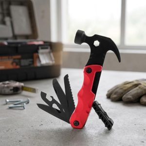 Multi Functional  Portable Claw Hammer Tool Stainless Steel & Aluminum (KA-62B)