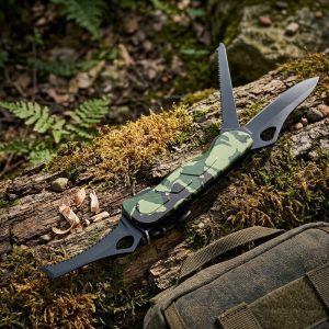 Multi Functional  Portable Tool Stainless Steel with TPR Handle (KA-9)