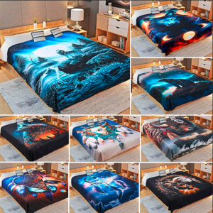 2 ply Licensed Fleece Blanket - Combo C - (NTV812-NTV816)