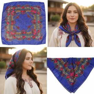 CD-SCARF-7 Blue