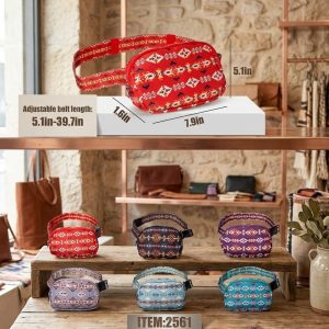 Printed Belt Bag - Solstice Design (2561)