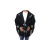 Black Color Buffalo Suede Leather Jacket - 13636-L - Image 3