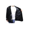 Black Color Buffalo Suede Leather Jacket - 13636-L - Image 4