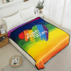 Pride Flag - Love, Silk Touch Reversible Blanket (1671) - Image 2
