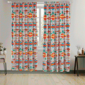 16112 Turtle Curtain Pair - Super Soft Plush Silk Touch (1867)