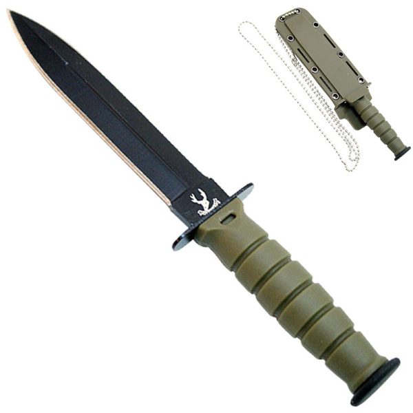 HUNTING KNIFE 6"NECK LACE KNIFE - 6038