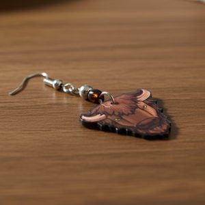 Acrylic Buffalo Earring - (AC-BUFF-EAR)