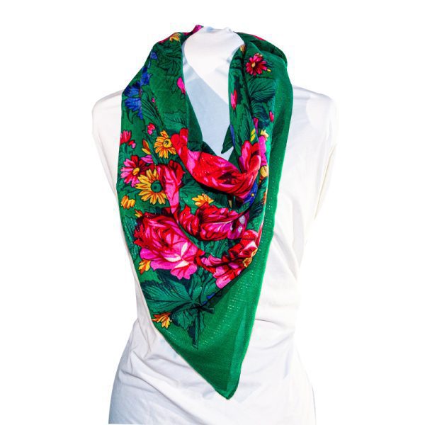 CD-Scarf-01-60 Non-Metallic Green