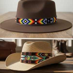 BEADED HAT BAND (LG-B-HAT-BA)