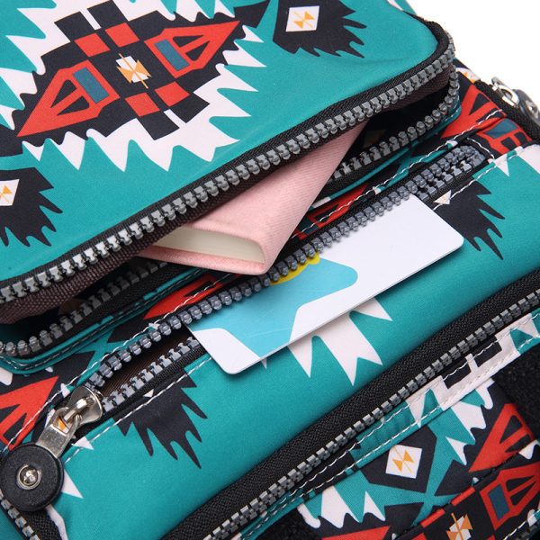 Indigenous Art Ladies Multi-Function Backpack Assorted Colors and Design (PG5078) - Image 2