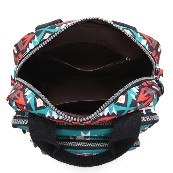 Indigenous Art Ladies Multi-Function Backpack Assorted Colors and Design (PG5078) - Image 7