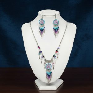 Small Dream Catcher Necklace Set (S-DC-NS)