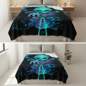 Visitor #7558, Queen Size Signature Blanket (VISITOR QB)