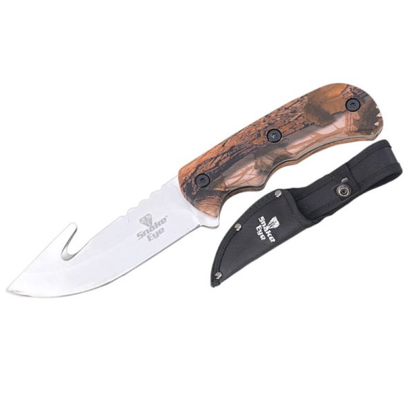 Snake Eye Tactical Skinner Knife Gut Hook (HK-007BC)