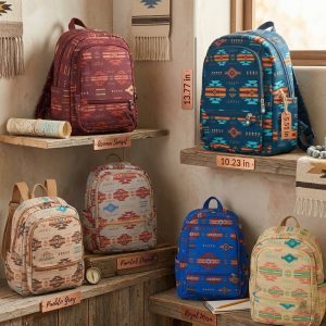 Printed Backpack, 16112 Native Butterfly (2613)