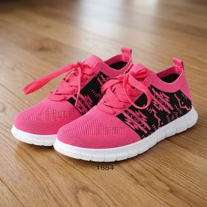 Designer Native Print Athletic Youth Shoes - 1686 Pink (1829-PK)