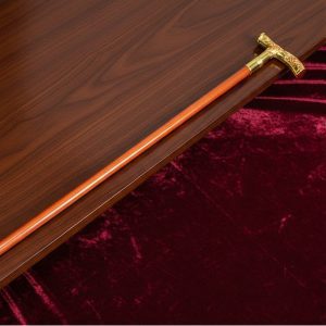 37" Zinc Metal Walking Cane - (T28311)